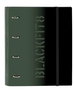 Carpeta de anillas BlackFit8 Gradient Negro Verde militar A4 27 x 33 x 6 cm