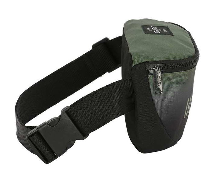 Riñonera BlackFit8 Gradient Negro Verde militar 23 x 14 x 9 cm