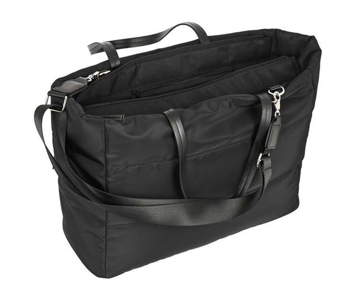 Safta Bolso con bolsillo para portátil 14.1'' Moos Cápsula acolchado Negro 54x31x17cm