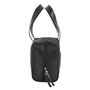 Safta Neceser Rectangular Moos Capsula Acolchado Negro