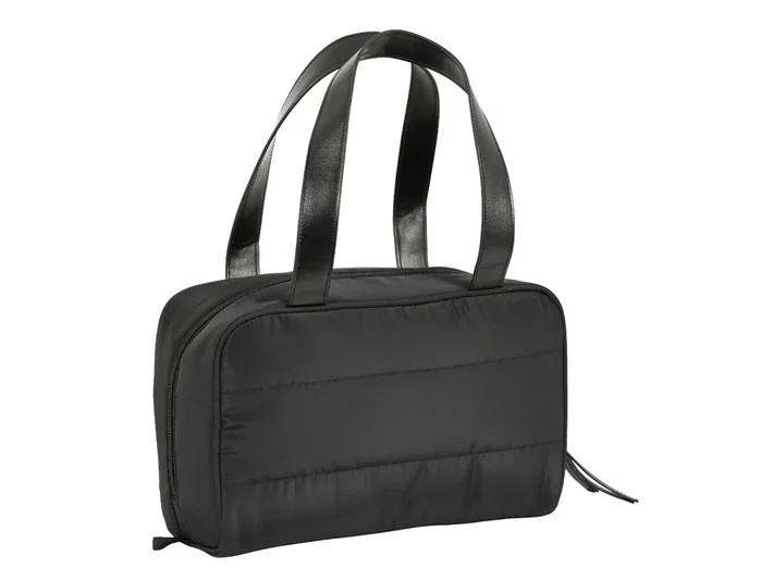 Safta Neceser Rectangular Moos Capsula Acolchado Negro
