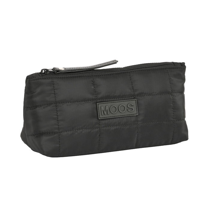 Safta Neceser Cuadrado Moos Capsula Acolchado Negro