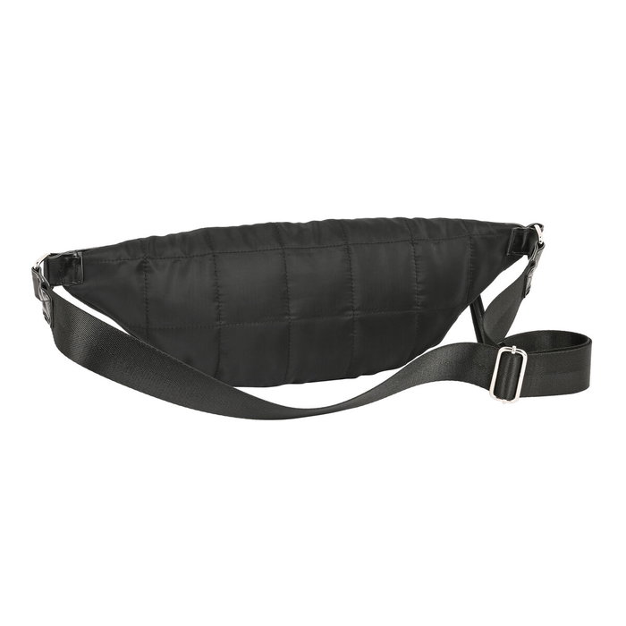 Safta Riñonera Moos Capsula Acolchado Negro