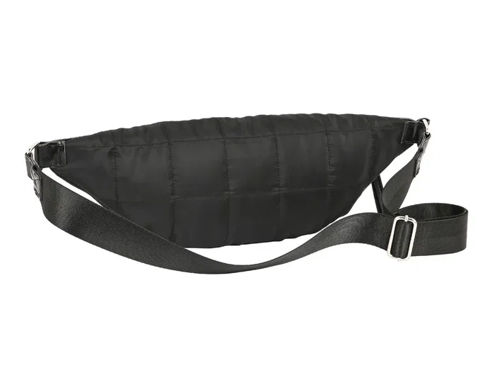 Safta Riñonera Moos Capsula Acolchado Negro