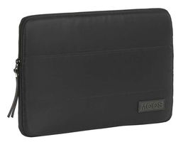 Funda para Portátil Moos Acolchado 14'' Negro (34 x 25 x 2 cm)