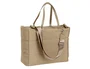 Safta Moos Capsula Bolso con Bolsillo para Portátil 14,1'' Camel