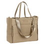 Safta Moos Capsula Bolso con Bolsillo para Portátil 14,1'' Camel