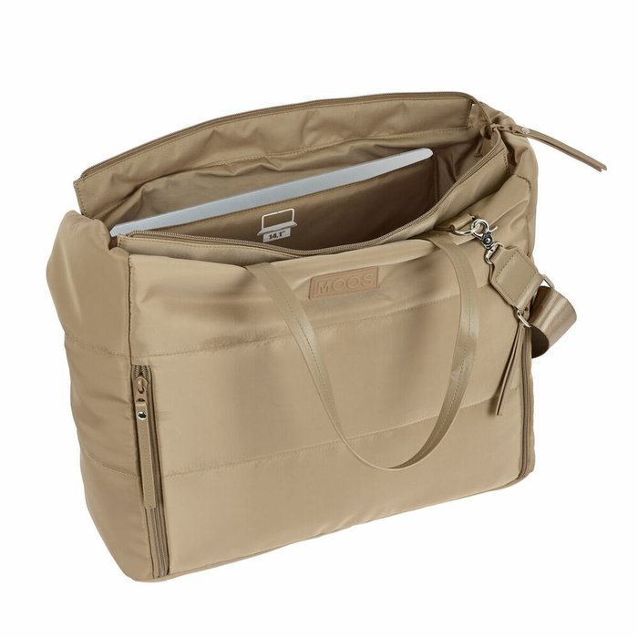Safta Moos Capsula Bolso con Bolsillo para Portátil 14,1'' Camel Safta Moos Capsula Bolso con Bolsillo para Portátil 14,1'' Camel