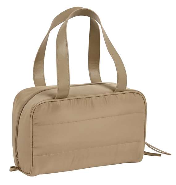 Safta Neceser Rectangular Moos Capsula Acolchado Camel 31x14x19cm
