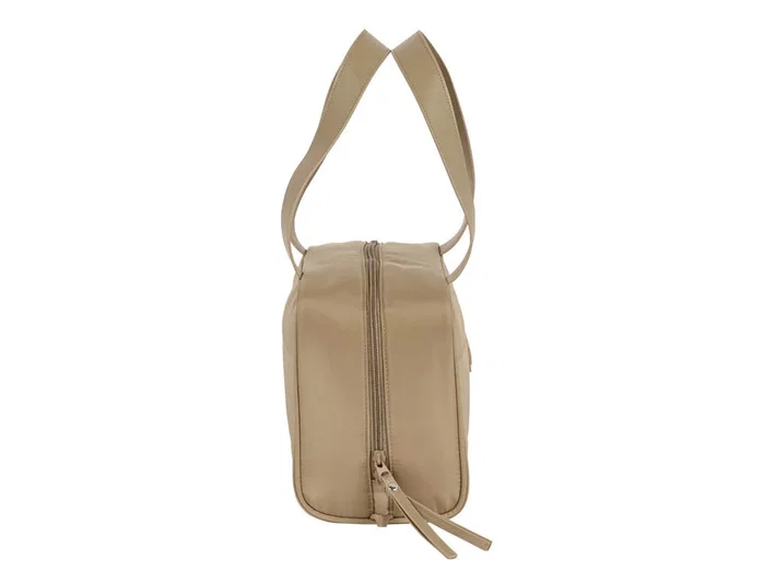 Safta Neceser Rectangular Moos Capsula Acolchado Camel 31x14x19cm