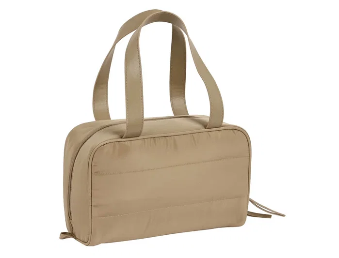 Safta Neceser Rectangular Moos Capsula Acolchado Camel 31x14x19cm