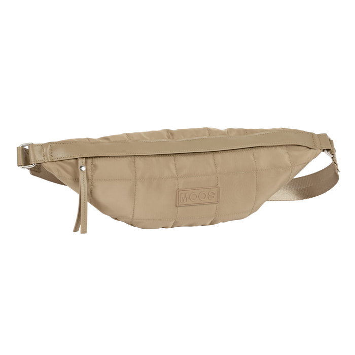 Safta Riñonera Moos Cápsula Acolchado Camel