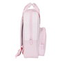 Mochila Escolar Safta Flor Rosa Blanco (20 x 28 x 8 cm)