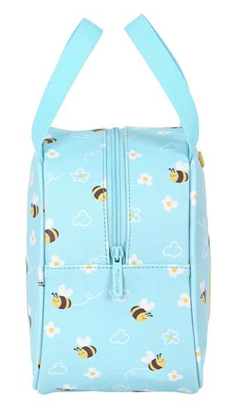 Portameriendas Térmico Safta Abeja Azul claro (19 x 22 x 14 cm)