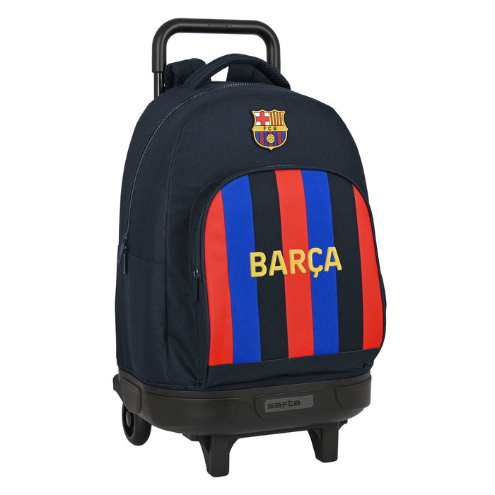 Safta Mochila con Ruedas Compacta Grande F.C. Barcelona 1ª Equipación 2022/2023 Azul Marino y Granate Safta Mochila con Ruedas Compacta Grande F.C. Barcelona 1ª Equipación 2022/2023 Azul Marino y Granate