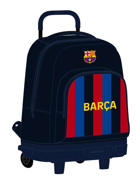 Safta Mochila con Ruedas Compacta Grande F.C. Barcelona 1ª Equipación 2022/2023 Azul Marino y Granate Safta Mochila con Ruedas Compacta Grande F.C. Barcelona 1ª Equipación 2022/2023 Azul Marino y Granate