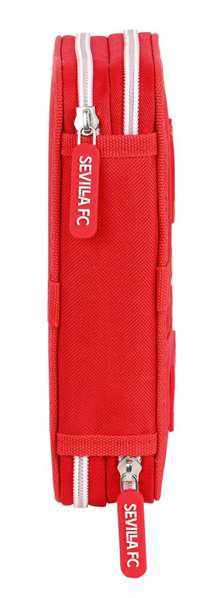 Plumier Doble Sevilla Fútbol Club Rojo (28 piezas)