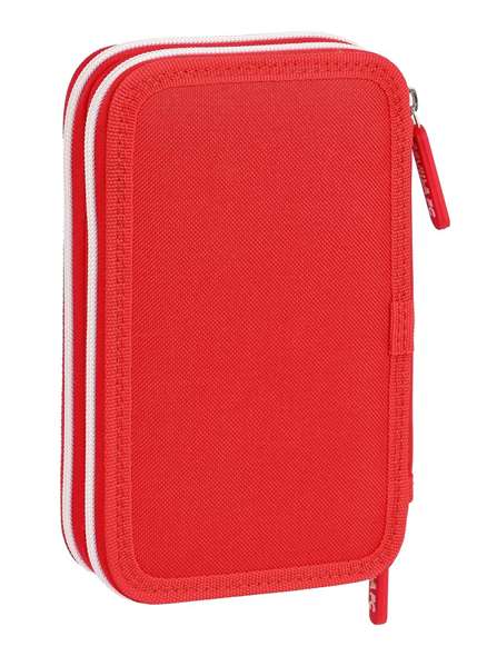 Plumier Doble Sevilla Fútbol Club Rojo (28 piezas)