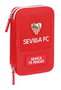 Plumier Doble Sevilla Fútbol Club Rojo (28 piezas)