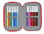 Plumier Doble Sevilla Fútbol Club Rojo (28 piezas)