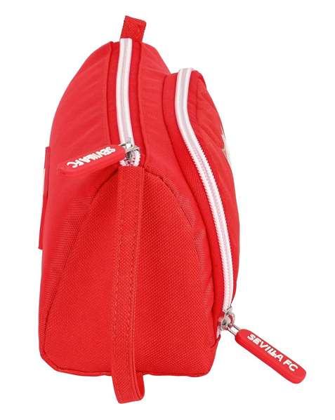 Estuche Escolar Sevilla Fútbol Club Rojo 20 x 11 x 8.5 cm