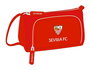 Estuche Escolar Sevilla Fútbol Club Rojo 20 x 11 x 8.5 cm