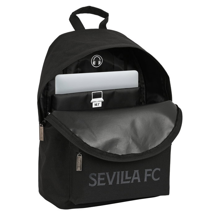 Safta Mochila Sevilla FC Teen Day Pack para Portátil 14,1 pulgadas