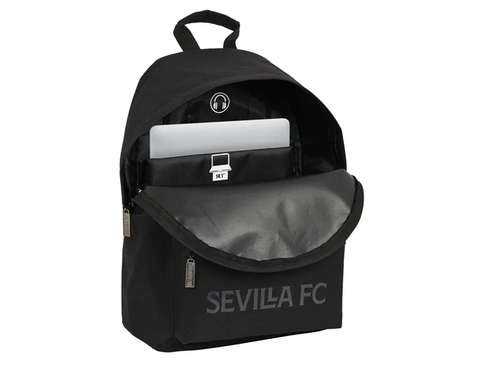 Safta Mochila Sevilla FC Teen Day Pack para Portátil 14,1 pulgadas