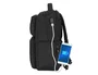 Safta Mochila Sevilla F.C. Premium con Portátil 15,6'' y USB - Negra