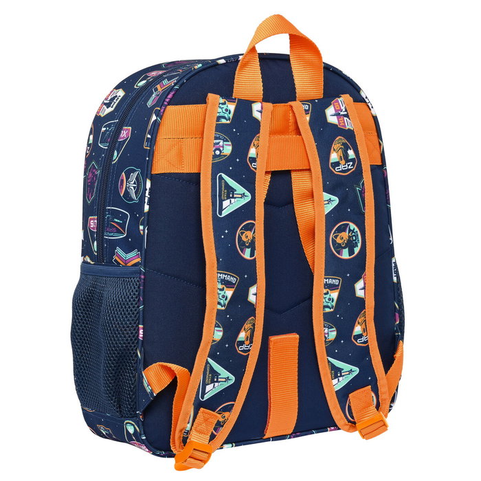 Safta Mochila Junior Adapt.Carro Lightyear Azul Marina