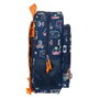 Safta Mochila Junior Adapt.Carro Lightyear Azul Marina