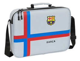 Cartera Escolar F.C. Barcelona Gris (38 x 28 x 6 cm)
