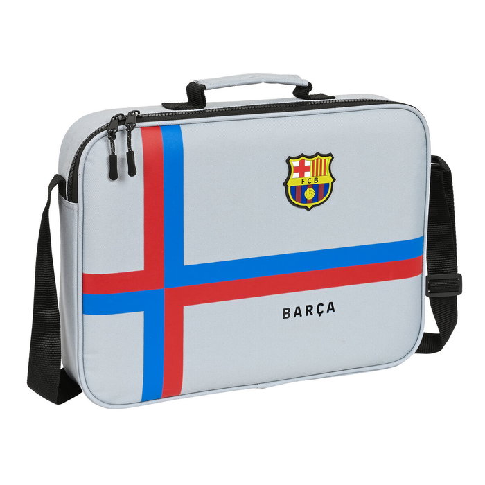 Safta Cartera Extraescolares F.C.Barcelona 3ª Equip. 22/23 - Gris Safta Cartera Extraescolares F.C.Barcelona 3ª Equip. 22/23 - Gris