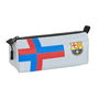 Estuche Escolar F.C. Barcelona Gris 21 x 8 x 7 cm