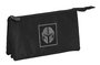Portatodo Triple The Mandalorian Negro (22 x 12 x 3 cm)