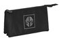 Portatodo Triple The Mandalorian Negro (22 x 12 x 3 cm)