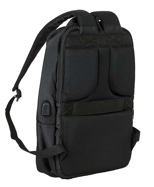 Mochila para Portátil y Tablet con Salida USB The Mandalorian Negro
