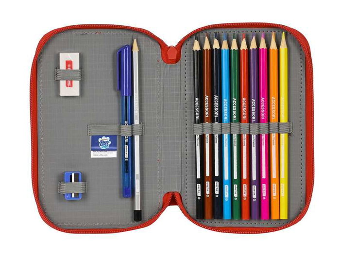 Plumier Doble Blue's Clues Azul marino (28 piezas)