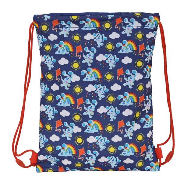 Bolsa Mochila con Cuerdas Blue's Clues Azul marino (26 x 34 x 1 cm)