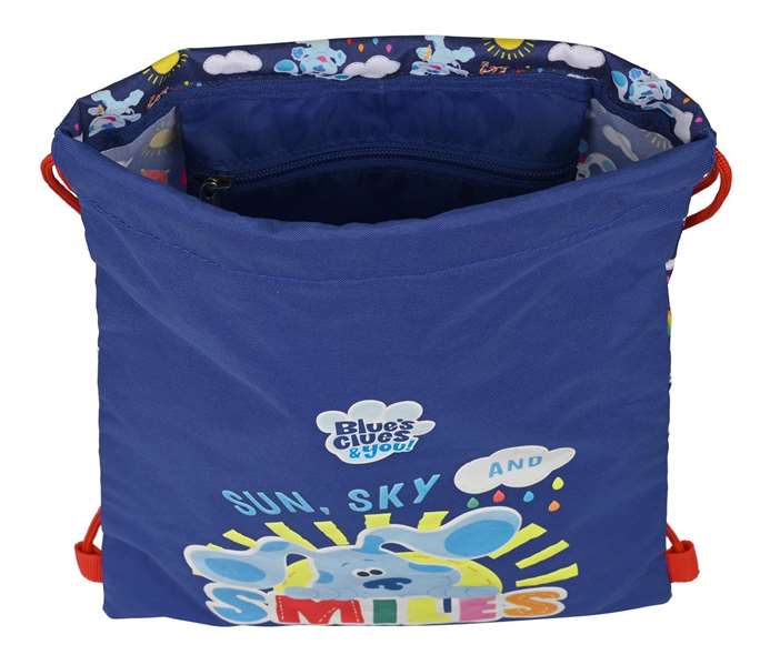 Bolsa Mochila con Cuerdas Blue's Clues Azul marino (26 x 34 x 1 cm)