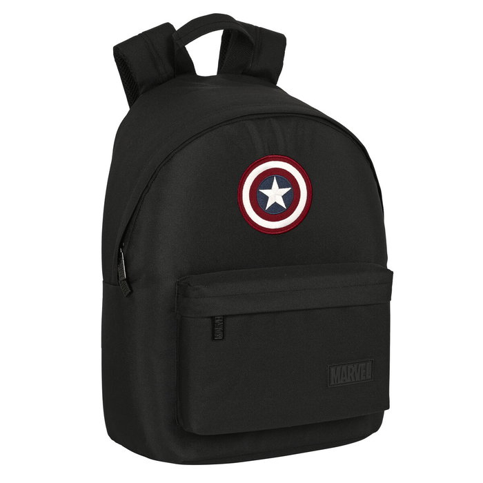 Safta Mochila Portátil Capitán América Teen Negra 14,1 pulg. Dimensions 410x310x160mm Safta Mochila Portátil Capitán América Teen Negra 14,1 pulg. Dimensions 410x310x160mm