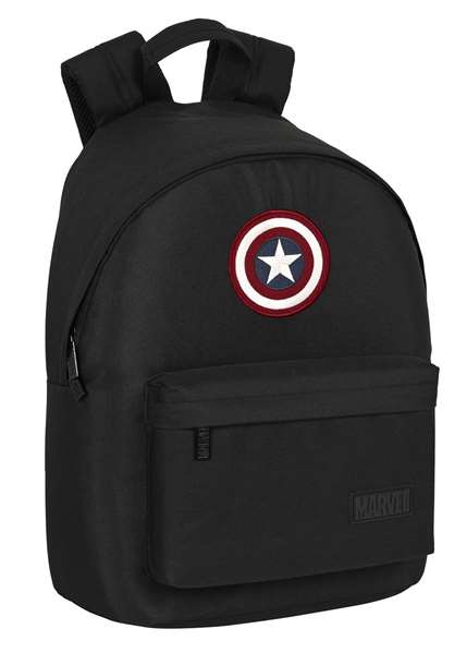 Safta Mochila Portátil Capitán América Teen Negra 14,1 pulg. Dimensions 410x310x160mm Safta Mochila Portátil Capitán América Teen Negra 14,1 pulg. Dimensions 410x310x160mm