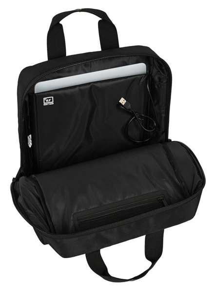 Mochila para Portátil Mickey Mouse Clubhouse Negro 29 x 39 x 11 cm