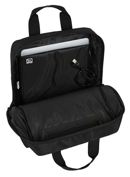 Mochila para Portátil Mickey Mouse Clubhouse Negro 29 x 39 x 11 cm