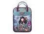 Safta Mochila Grande Gorjuss Curiosity Verde Botella y Gris