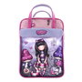 Mochila Gorjuss Cheshire cat Rosa Morado (27 x 10 x 37 cm)