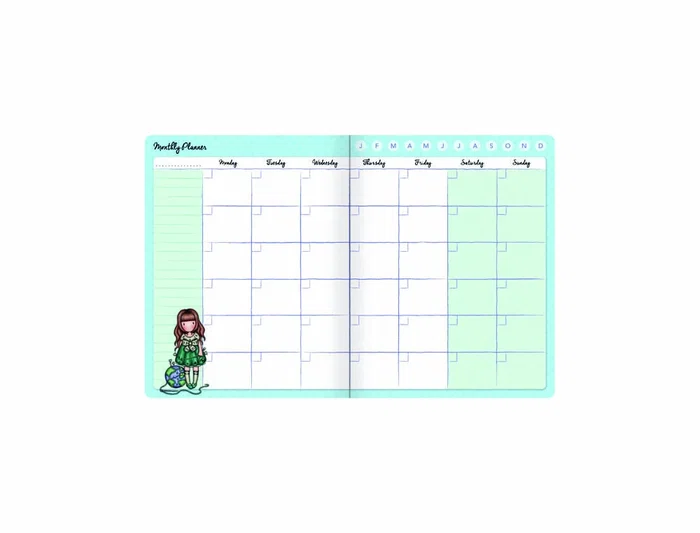 Agenda Gorjuss Leopardo (11.5 x 14.5 x 2 cm)