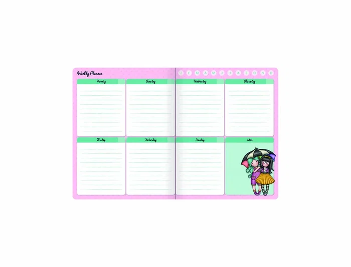 Agenda Gorjuss Leopardo (11.5 x 14.5 x 2 cm)