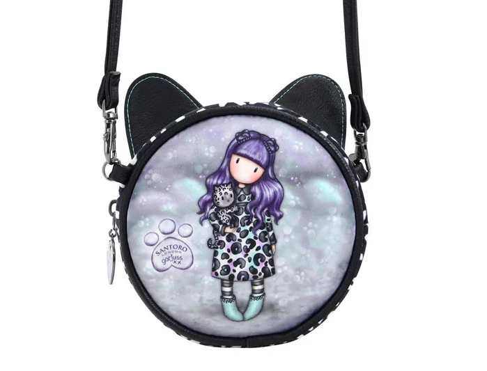 Safta Mini Bandolera Redonda Gorjuss Smitten Kitten