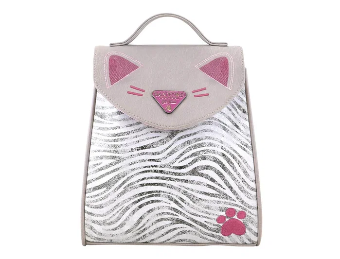 Safta Mini Mochila Solapa Gorjuss Ruby Wild Gris